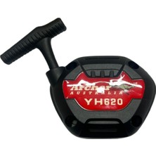 Motorlu Tırpan  Starter Komple Archer YH620 Yan