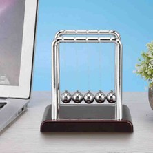 Sarego Denge Topu Balans Newton Masaüstü Hediyelik Dekor Stres Atıcı Bilye Topları Konsept Ev Oda Işyeri Ofis Dekoratif Set