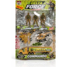 Nasyonel Toys Delta Force Oyuncak Asker Seti – Helikopter, Uçak ve Asker Figürlü Set (MAS003)