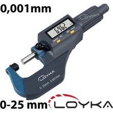 Normadia Dijital Hassas Mikrometre 0-25 Mm, Yüksek Hassasiyetli Ölçüm Aracı