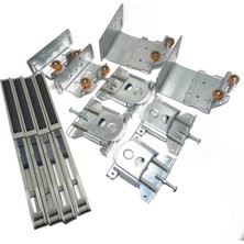 Dizaynaks Askılı Üstten Ayarlı Sürgü Sistemi 2 Kapaklık