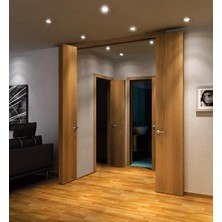 Dizaynaks 180 Derece Katlanabilir Kapı Mekanizması Sistemi Compack Living