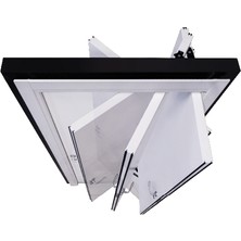 Dizaynaks Içeri Dışarı Açılır, Dar Alan Kapı Mekanizması Ergon Living