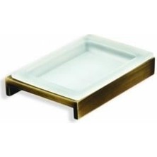 Dizaynaks Katı Sabunluk Set Üstü Antik Bronz