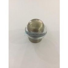 Dizaynaks Zemine Yere Monte Kapı Stoperi Parlak Saten 3,5 cm