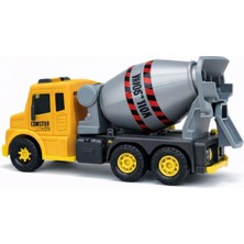 Nasyonel Toys Oyuncak Beton Mikseri Kamyon | Big Site Inşaat Aracı | Dayanıklı Çocuk Oyuncağı
