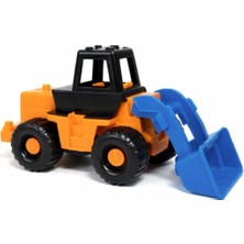 Nasyonel Toys Oyuncak Mini Kepçe | Yükleyici Inşaat Aracı | Küçük Boy Kepçe Oyuncağı