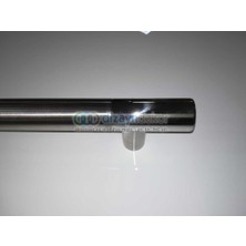 Dizaynaks Paslanmaz Çelik Sürgü ve Çekme Kapı Kolu Krom Saten 2