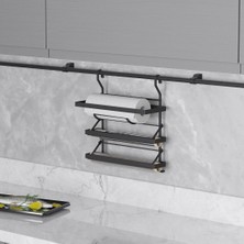 Dizaynaks Lüks Üçlü Tezgah Arası Folyoluk S4129