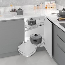 Dizaynaks Döner Tablalı Körköşe Mekanizması S3013 Kör Sağ