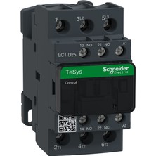 Schneider Electric Schneider LC1D25G7 Tesys D Kontaktör - 3p(3 Na) - Ac-3 - <= 440 V 25 A - 120 V Ac Bobin