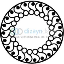 Dizaynaks Dekoratif Mobilya Süsü D8