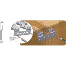 Dizaynaks Modül Askı Elemanı Sacı - 103 mm
