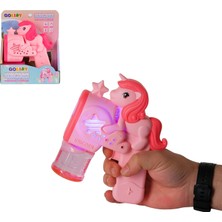 Gokidy Solüsyon Hediyeli Işıklı Unicorn Köpük Balon Makinesi