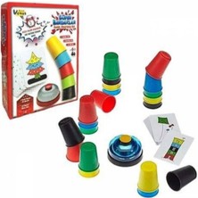 Venüs Eğitici Bardak Zeka Oyunu - Süper Bardaklar 30 Bardak 49 Kart ile Aile Oyunları