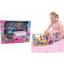 Nasyonel Toys Travel Holiday Oyuncak Bebek Tatil Seti – Karavan, Aksesuarlı Bebekler & Oyun Alanı
