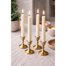 BRANDSMITHS 4’lü Vanilya Kokulu Şamdan Mumu