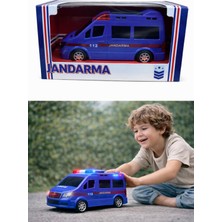 Nasyonel Toys Oyuncak Jandarma Aracı – Işıklı & Sesli Güvenlik Temalı Oyuncak Minibüs