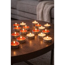 BRANDSMITHS 25'li Tealight Mum Seti(Vanilya)