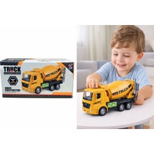 Nasyonel Toys Oyuncak Beton Mikseri Kamyon – Inşaat Aracı – Kutulu Işıklı Sesli