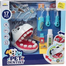 Nasyonel Toys Pet Dentist Oyuncak Veteriner Dişçi Seti – 17 Parça Eğitici Doktor Oyuncağı –