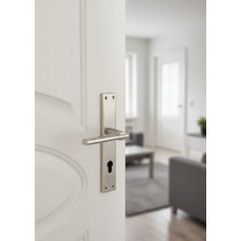 Baş Menteşe Serçe Gemi Aynalı Kapı Kolu Modelimiz Nikel Saten Kaplama Oda Kapı Kolu, Wc Kapı Kolu, Yale Kapı Kolu Çeşitleri Kaliteli, Şık Tasarım