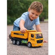 Nasyonel Toys Oyuncak Damperli Kamyon | Inşaat Temalı Büyük Truck Çocuk Oyuncağı