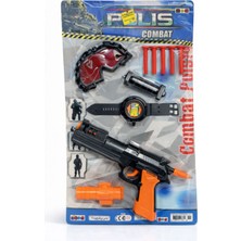 Nasyonel Toys Combat Polis Oyuncak Seti – Tabanca, Maske, Saat ve Aksesuarlar (NZM-381)