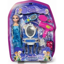 Nasyonel Toys Prenses Oyuncak Bebek Kuaför Seti – Aynalı & Aksesuarli Oyun Seti