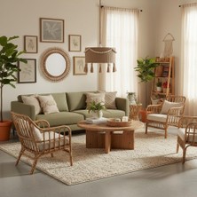 Makrome Boncuk Sarkıt Avize