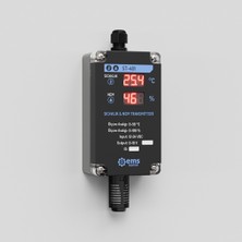 Normadia Göstergeli Sıcaklık ve Nem Transmitteri 0-10 V, 0-50°c