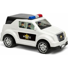 Nasyonel Toys Oyuncak Polis Arabası | Sürtmeli Güvenlik Aracı | Çocuk Oyuncak Araba