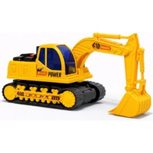 Nasyonel Toys Oyuncak Paletli Ekskavatör | Big Site Inşaat Aracı | Dayanıklı Çocuk Oyuncak Kepçe