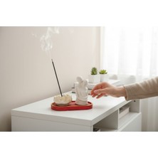 Kelebek Rüyası Sanat Atölyesi Dekoratif Sevgili Tütsülük, Model-2 ,hediyelik, Dekorasyon, Sevgililer Günü