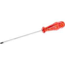 Skygo 4120185150 Seri Yıldız Uçlu Tornavida, Kırmızı, 4.5 x 150 mm