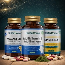 Çare Burada Çareburada Enerji Arkadaşları Set 2 Magnefull Magnezyum 60 Tablet + Multivitamin & Multimineral + Spirulina