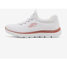 Skechers Summits Kadın Beyaz/pembe/altin Spor Ayakkabı 12980TK Wtrg