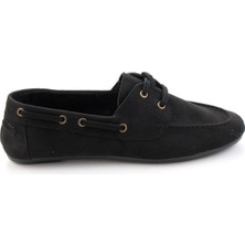 Bambi Siyah  Kadın Loafer Ayakkabı K01688012172