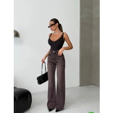 Pass&pass 2021 Wide Leg Likralı Kot Denim Pantolon