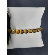 Mryart Bal Peteği Rengi Cam Boncuk Bileklik Unisex