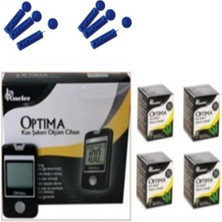 Normadia Dijital Şeker Ölçüm Seti, 4 Strip ve 2 Lanset ile Pratik Kullanım