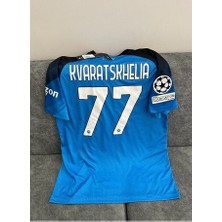 SporZ Napoli 2023/24 Yeni Sezon Kvaratskhelıa Iç Saha Forması