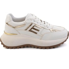Bambi Beyaz  Kadın Sneaker K01791072909