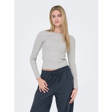 Only Onlval L/s O-Neck Top Kadın Uzun Kollu T-Shirt 15371305