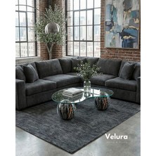 Modern Orta Sehpa & Top Sehpa Cam Sehpa & Küre Orta Sehpa - Dune - Fasulye - Şeffaf Cam