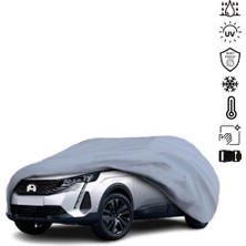 ULTRASHOP Peugeot 5008 (2017 –) Su Geçirmez Araba Brandası Dış Mekan Oto Brandası