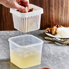 Smartware Loxo Süzgeçli Sızdırmaz Saklama Kabı 1500 ml