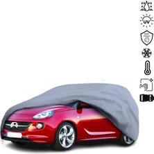 ULTRASHOP Opel Adam Hatchback (2013 – 2019) Su Geçirmez Araba Brandası Dış Mekan Oto Brandası