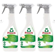 Frosch Safra Sabunu Etkili Leke Çıkarıcı & Ön Yıkama Spreyi 500 ml x 3 Adet, Bebek Çamaşırına Uygun