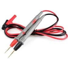 Normadia 1000V 20A Çok Fonksiyonlu Multimetre Kablosu, 1 Metre, Iğne Uçlu Prob